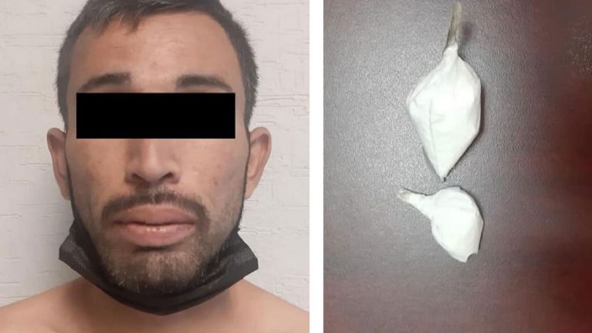 Tras sorprenderlo con droga, provoca persecución por la colonia San Ángel de Hermosillo