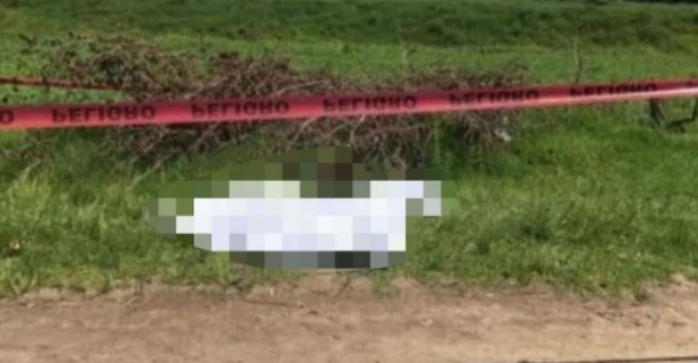 Autoridades llegan al sitio