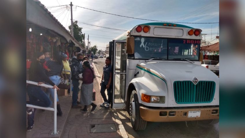 Transporte Público redujo sus unidades un 90% en Navojoa; concesionarios reportan crisis