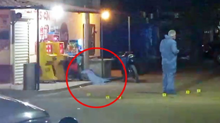 Violento fin de año: Ejecutan a motociclista frente a tienda de abarrotes en Ciudad Obregón