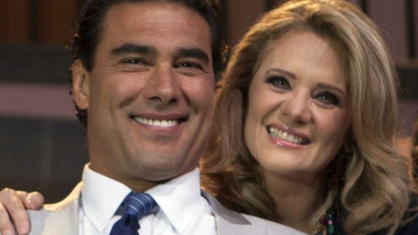 ¿Romance en Televisa? Eduardo Yáñez causa furor tras darle tremendo beso a Erika Buenfil