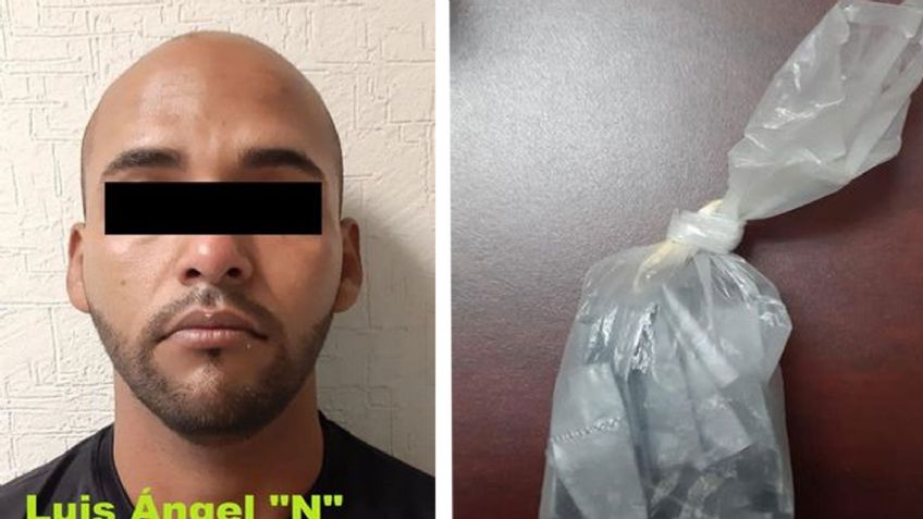 Hermosillo: En posesión de 17 envoltorios de droga, arrestan a Luis Ángel en Puerta Real