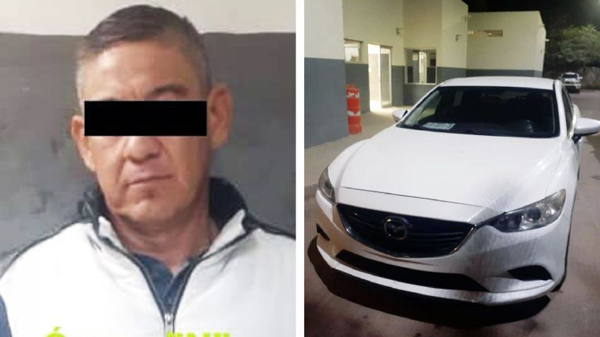 Capturan a automovilista en Hermosillo; condecía vehículo reportado como robado