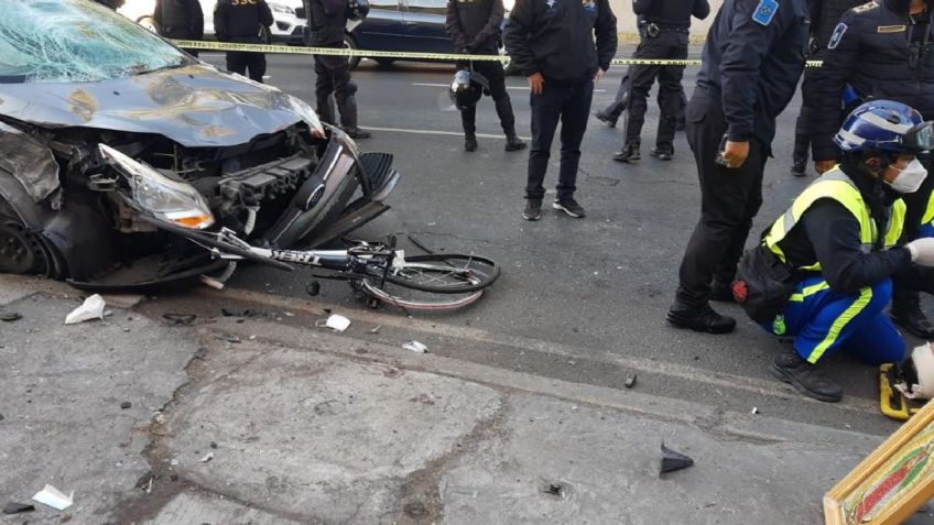 VIDEO: Así atropelló automovilista ebrio a 12 peregrinos que iban a la Basílica de Guadalupe