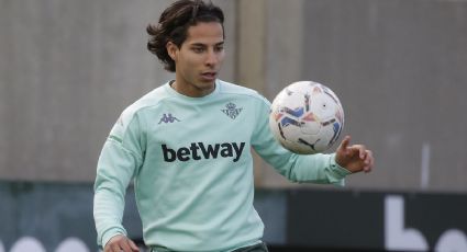 Diego Lainez se recupera del Covid-19; vuelve a los entrenamientos con Betis