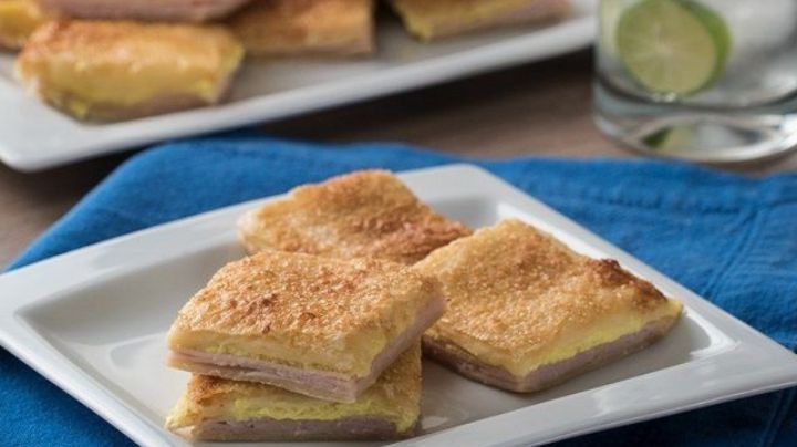 ¡No podrás dejar de comerlo! Prepara este delicioso sándwich de pasta hojaldre