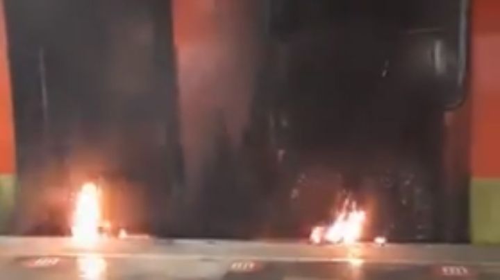 A pocos días de reanudar servicio, flamazo en Línea 3 del Metro provoca retraso en el servicio