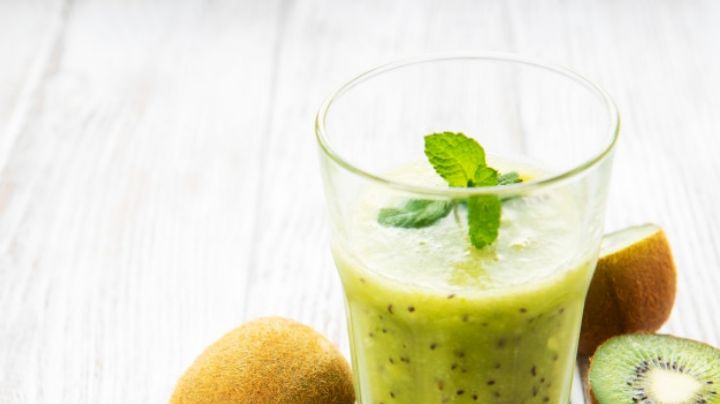 Llénate de energía en tan solo 5 minutos con este nutritivo licuado de kiwi