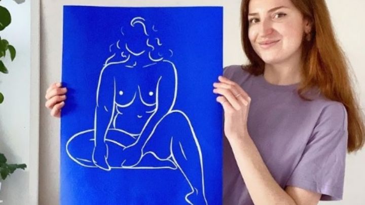 Empezó como un hobby: Mujer deja su trabajo en Marketing para dedicarse a pintar