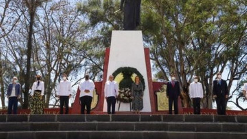 AMLO y Martin Luther King III conmemoran aniversario luctuoso de Vicente Guerrero