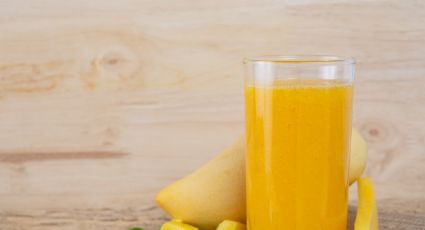 Disfruta de todos los beneficios del mango en un rico y refréscate jugo casero