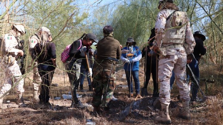 Nuevo hallazgo de las Rastreadoras de Obregón: Encuentran tres cuerpos en fosas