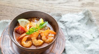 ¡Exquisito! No te pierdas el mejor sabor de la cuaresma con este rico caldo de camarón