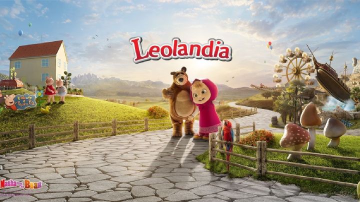 Visita el bosque de 'Masha y el Oso' en este increíble parque de diversiones