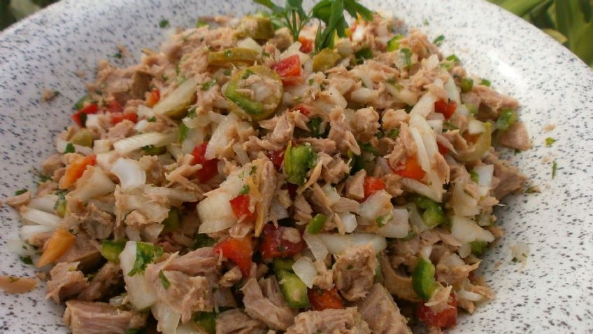 ¡Imperdible! Este salpicón de atún es perfecto para comer durante la cuaresma