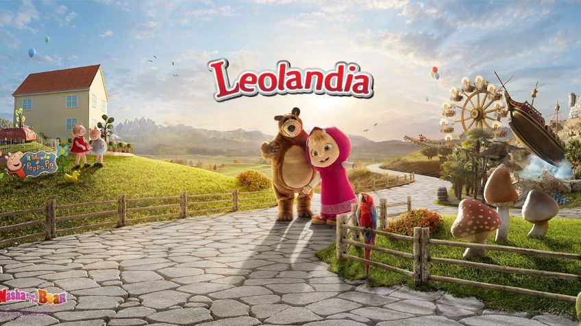 Visita el bosque de 'Masha y el Oso' en este increíble parque de diversiones