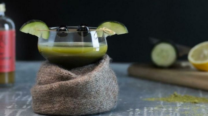 ¡Un cóctel muy galáctico! Esta bebida inspirada en 'Baby Yoda' te sorprenderá
