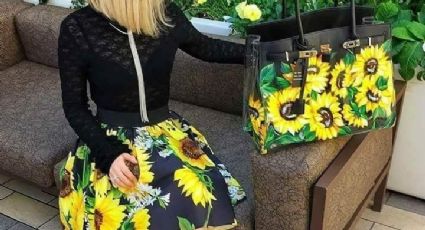 Lleva el atuendo más femenino en todo momento con estos 'outfits' de faldas con flores