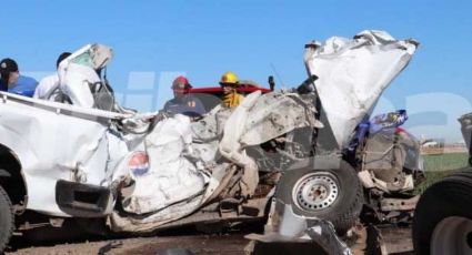 Valle del Yaqui: Hombre se salva de morir prensado tras impactante encontronazo