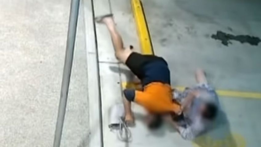 VIDEO: ¡Te metiste con la persona equivocada! Mujer pelea contra un ladrón por su bolsa