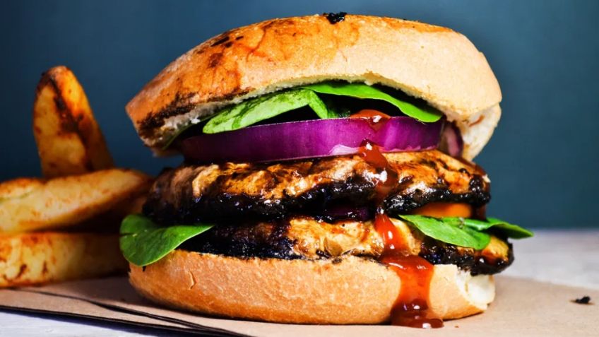 ¿Hamburguesa en Cuaresma? Claro que sí, esta alternativa con portobello te encantará
