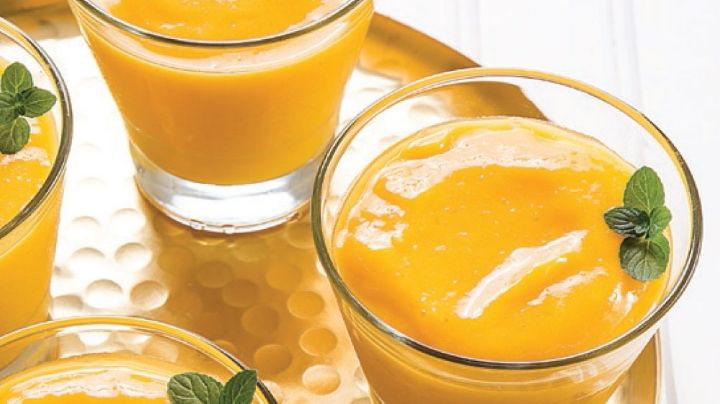 Dale batalla a los días de calor de la primavera con este delicioso frappé de mango