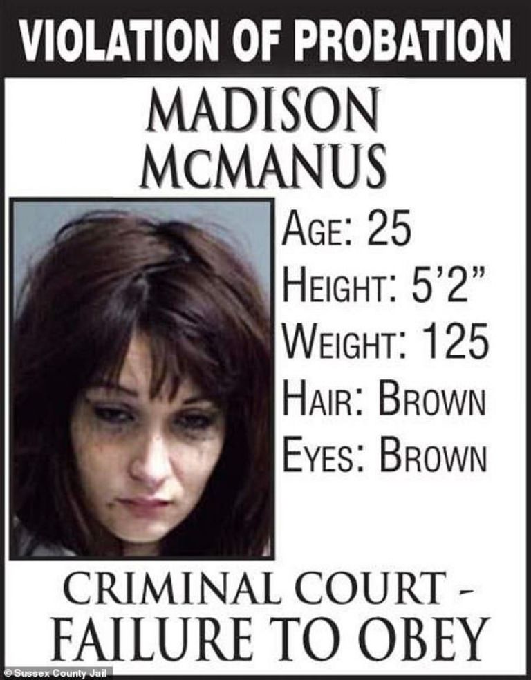 Madison McManus entró a las drogas a los 15 años