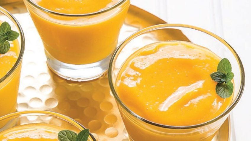 Dale batalla a los días de calor de la primavera con este delicioso frappé de mango