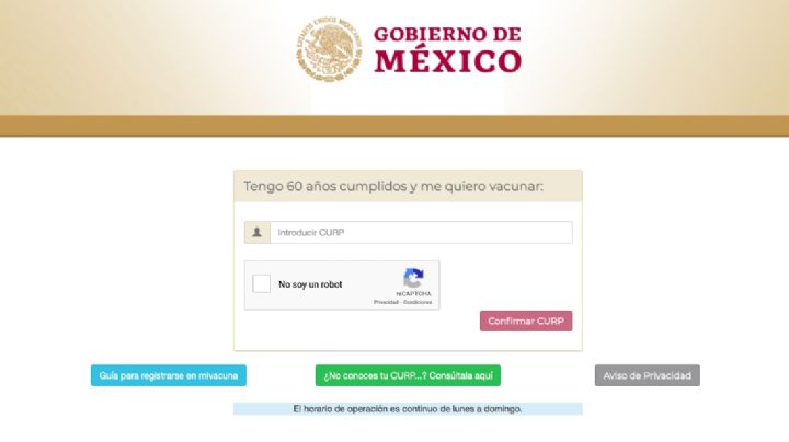 ¡Grandes noticias! Sitio web para registro de vacuna anti Covid-19 deja de presentar fallas