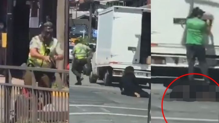 FUERTE VIDEO: Policía mata a tiros a Pancho, joven malabarista que trabajaba en las calles