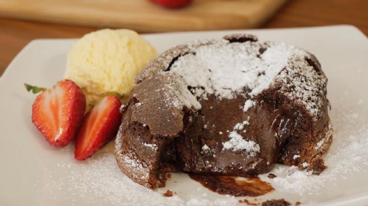 ¡Postre sorpresa! Aprende a hacer este delicioso volcán de chocolate