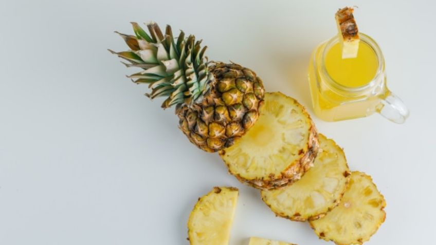 "Piña para la niña", disfruta las ventajas de esta fruta en una sencilla infusión