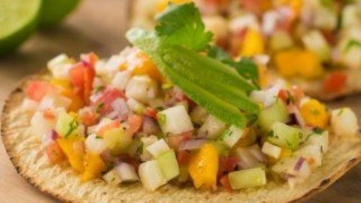 ¡Refresca tus vacaciones de Semana Santa! Este ceviche de jícama te fascinará