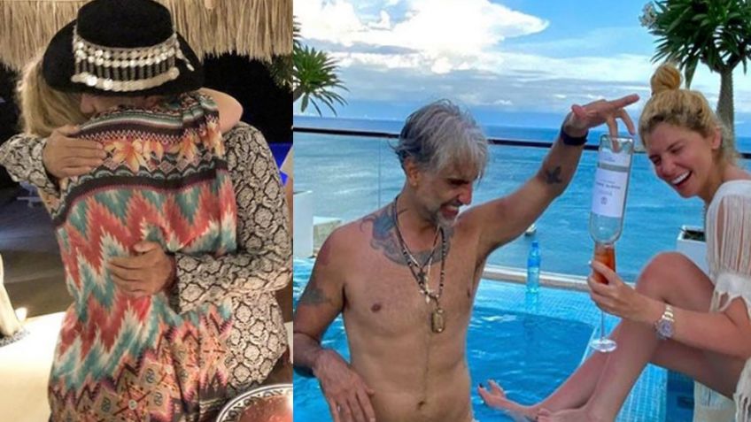 'El Potrillo' aparece desde su casa de la playa, junto a ex de Aristóteles Sandoval