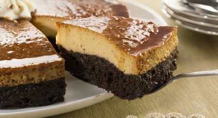 Endulza todas tus tardes con el delicioso sabor de este chocoflan de café