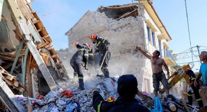 Grecia, nuevamente sacudida por un fuerte sismo; 400 familias se quedan sin techo