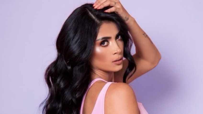 Kimberly Flores, esposa de Edwin Luna, se pone coquetas medias de red y las luce en Instagram