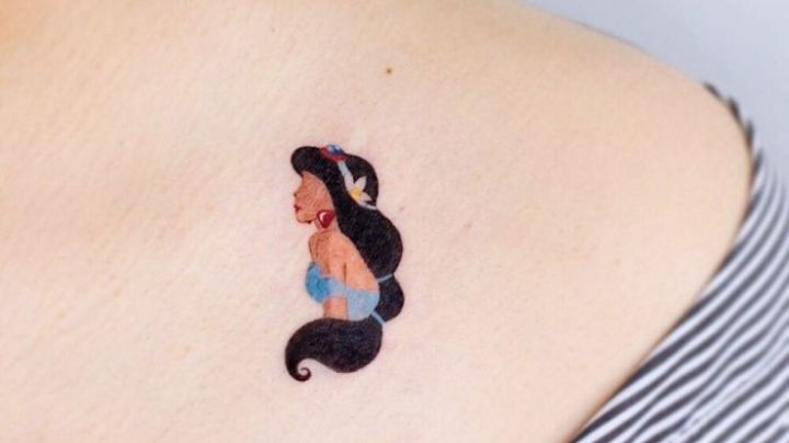 Marca tu piel con la magia de las princesas de Disney con estos tatuajes para mujeres