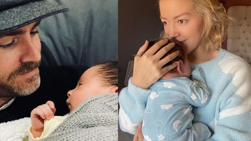 Fernanda Castillo y Erik Hayser presume al fruto de su gran amor en romántica foto