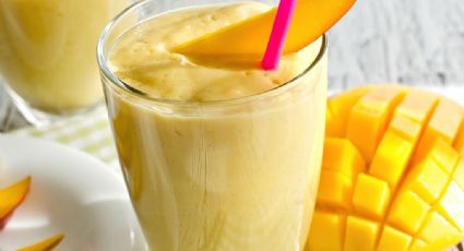 Despídete del calor de Semana Santa con esta cremosa agua de mango