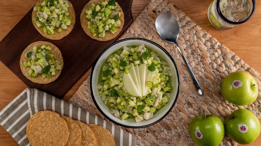 Disfruta de la temporada de vigilia con un rico y sencillo ceviche de manzana