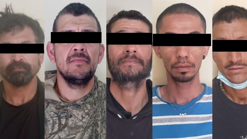 Sacan de las calles a cinco presuntos 'tiradores' en Sonora; llevaban marihuana y 'crystal'