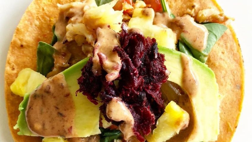 ¿No te gusta el pescado? Disfruta de tu Cuaresma con estos tacos veganos de jamaica