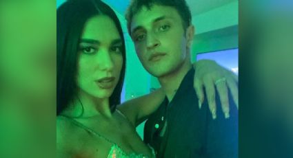 ¡Qué romántico! Así sorprendió Anwar Hadid a Dua Lipa tras ganar su tercer Grammy