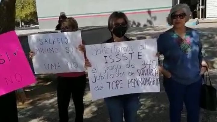 Pensionados y jubilados del Issste piden inhabilitación de pagos con UMA