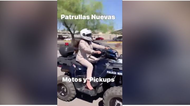 VIDEO: "Es un Power Rangers": Alcaldesa de Hermosillo causa sensación en redes por subirse a cuatrimoto
