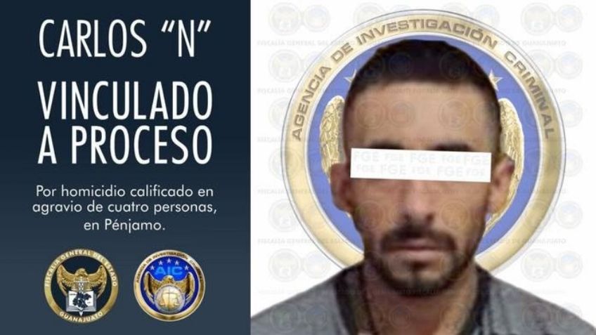 Por el homicidio de al menos 4 personas en Guanajuato, detienen a Carlos 'N' alías 'El Macarena'