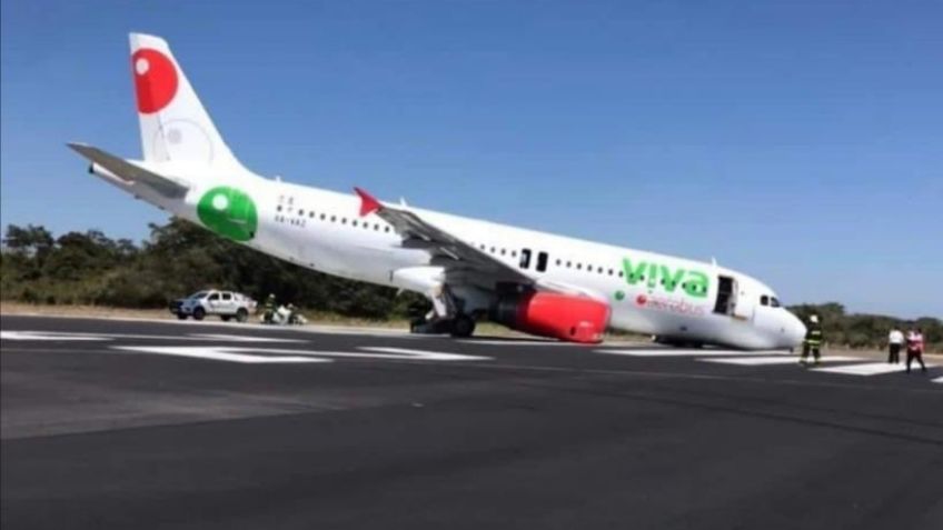 ¡Impactante noticia! Avión de reconocida aerolínea colapsa antes de despegar