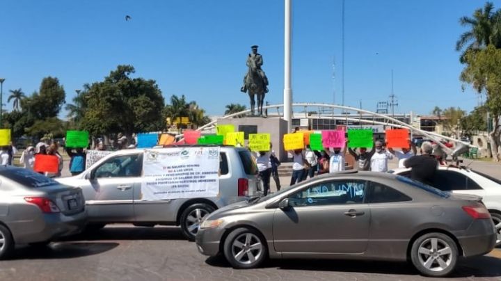 Obregón: Se suman Conalep, Salud y SCT a jubilados del Issste para manifestarse en contra de la UMA
