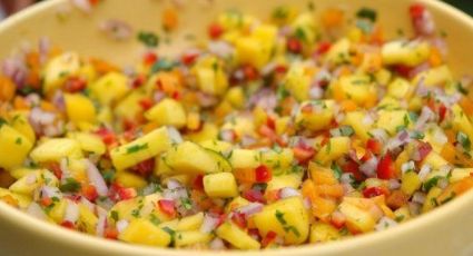 ¡Simplemente delicioso! Recibe a la Semana Santa con este ceviche de mango